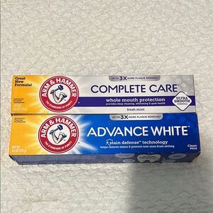 NWT Arm & Hammer Toothpastes